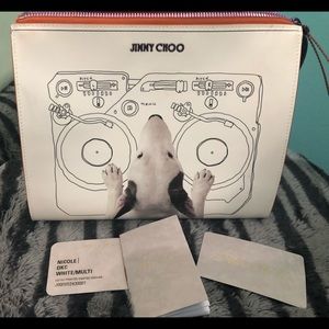 Jimmy Choo Choo Hound Clutch